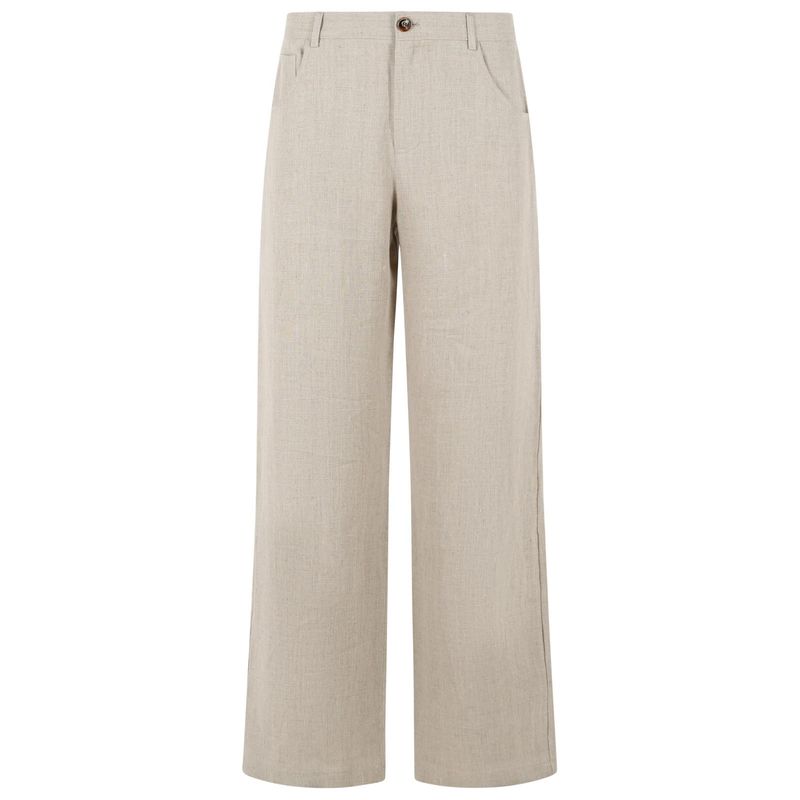 Sefr 'Arno' Beige Linen Pants Men
